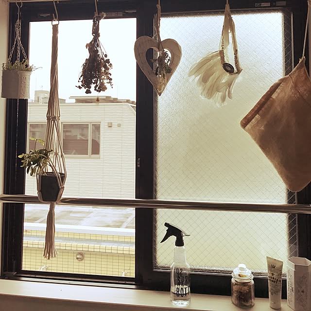 キッチン/ドライフラワー/観葉植物/多肉植物/3COINS...などのインテリア実例 - 2017-07-01 08:57:34