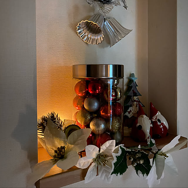 クリスマス/ダイソー/100均/ハンドメイド/壁/天井のインテリア実例 - 2020-11-08 18:31:03