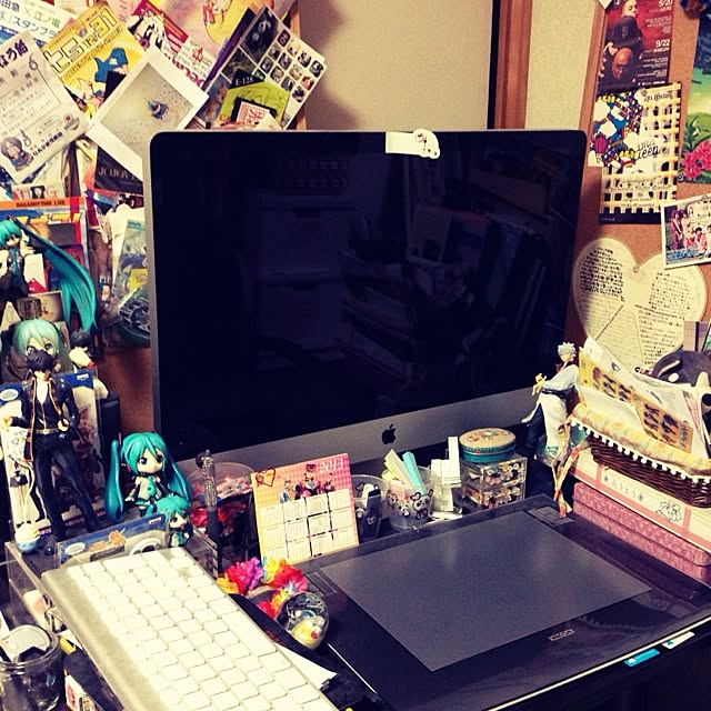 机のインテリア実例 - 2013-11-05 19:02:15