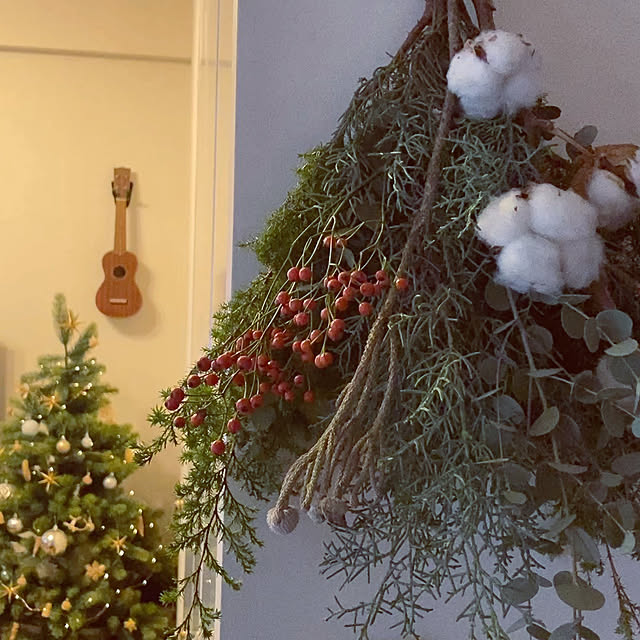 壁/天井/スワッグ/クリスマス/クリスマスツリーのインテリア実例 - 2023-11-29 15:24:23