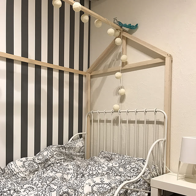 ベッド周り/IKEA/ニトリのインテリア実例 - 2018-03-02 08:01:22