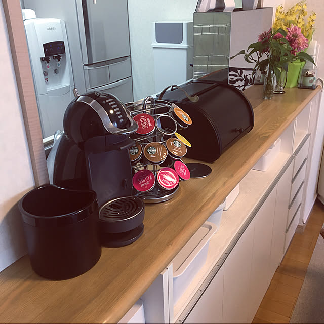 yasulittleのlike-it-like-it ライクイット Front open trash bin 25 wide フロントオープントラッシュビン25 ワイド LBD-10 【1個単位】 ゴミ箱 ごみ箱 ダストボックス 25Lの家具・インテリア写真