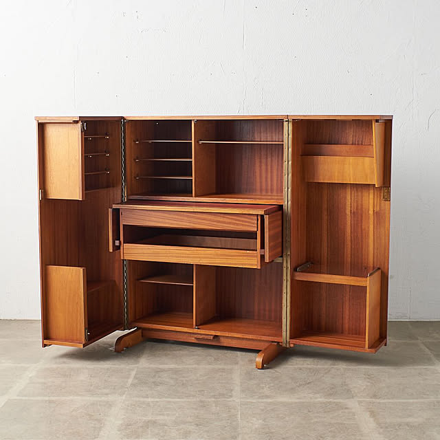 イギリスヴィンテージホームオフィスフォールディングデスク