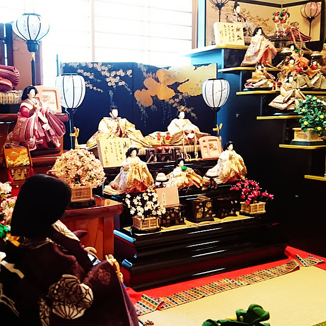 ひな祭りのインテリア実例 - 2019-03-17 17:19:27
