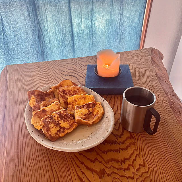 キッチン/朝ごはん/キャンドル/フレンチトースト/朝活...などのインテリア実例 - 2025-05-18 08:01:52