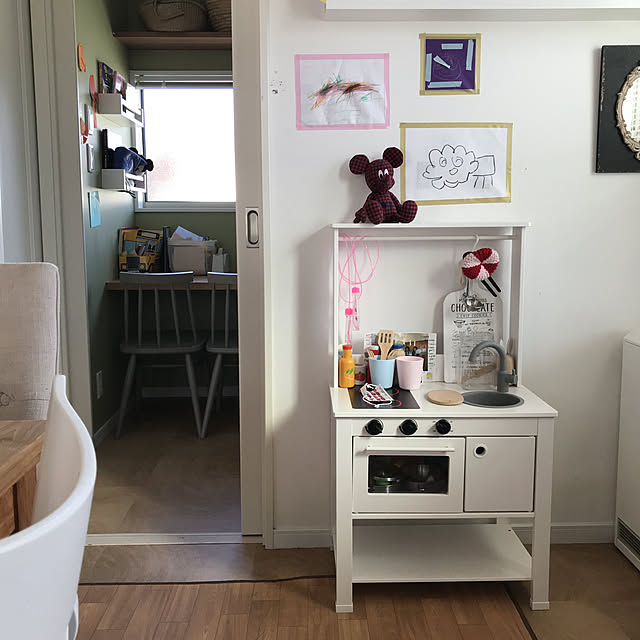 ダイニング/おもちゃ/こどもと暮らすインテリア/こどもと暮らす/IKEA...などのインテリア実例 - 2021-02-10 11:37:44