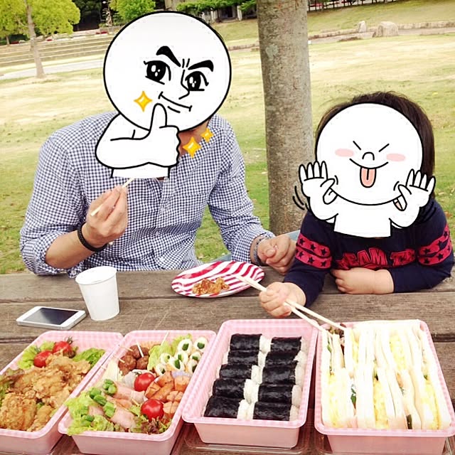 ベッド周り/ピクニック/お弁当/写真は旦那の友達と息子のインテリア実例 - 2014-05-13 11:15:39