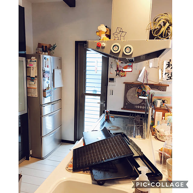 アイランドキッチン/大掃除/キッチンのインテリア実例 - 2021-01-01 12:44:09