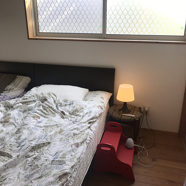 ニトリホテルライク枕/ベープ出しました/IKEA階段/IKEAライト/ダイソーリメイクシート...などのインテリア実例 - 2022-05-31 07:56:03