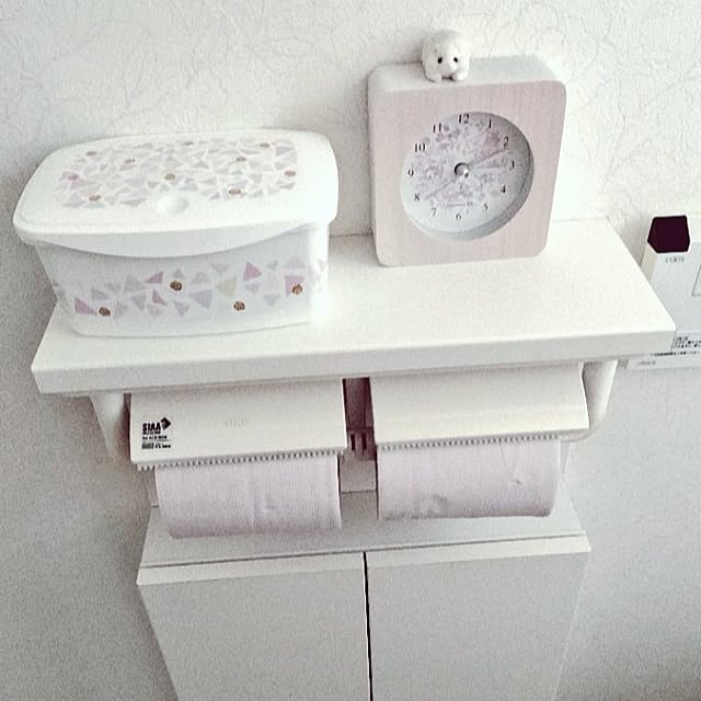 バス/トイレ/ナチュラル/シンプル/ピンク/雑貨...などのインテリア実例 - 2024-10-02 15:19:41