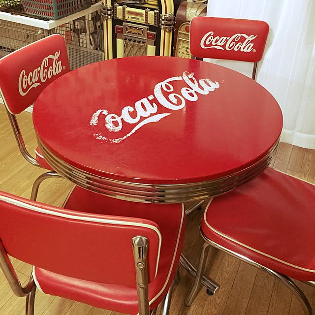 店舗用本格プロ仕様】コカ・コーラ ローテーブル 【チェアー別売 店舗用本格プロ仕様】コカ・コーラ ローテーブル 【チェアー別売