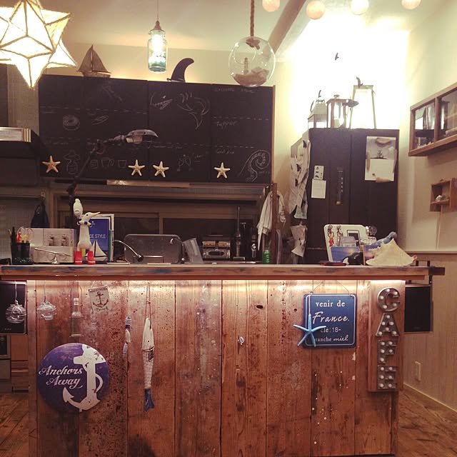 キッチン/雑貨/DIY/海/カフェ風のインテリア実例 - 2017-06-02 00:02:34