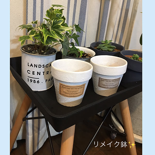 デコパージュ リメイク鉢のおすすめ商品とおしゃれな実例 デコパージュ リメイク鉢のおすすめ商品とおしゃれな実例