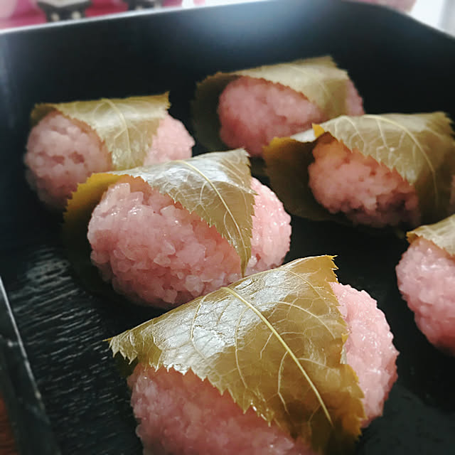 桜餅作りました/手作り桜餅/ひな祭り/和の暮らし/キッチン...などのインテリア実例 - 2021-03-09 22:18:11