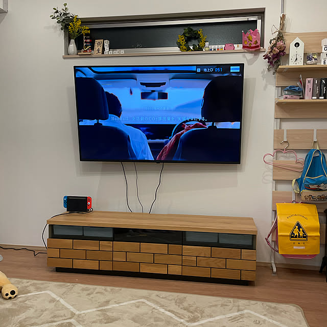 テレビ 壁掛け 金具 壁掛けテレビ 収納付き 37-65インチ対応 TV