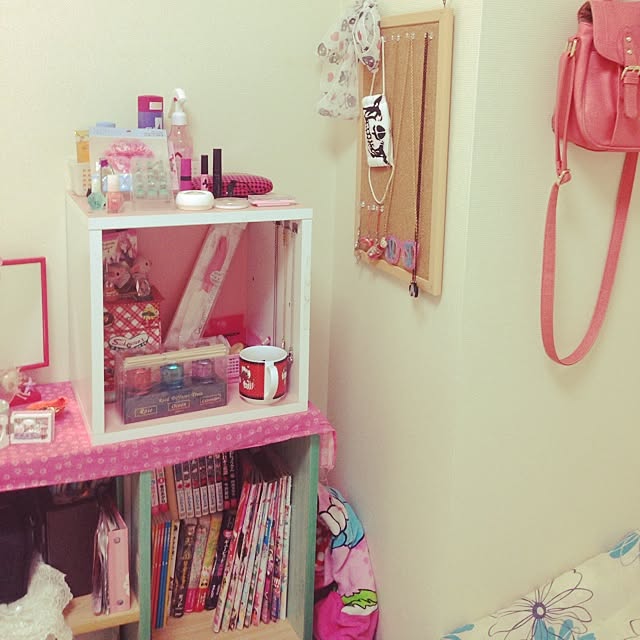 部屋全体/100均/ハンドメイド/雑貨/セリア...などのインテリア実例 - 2014-07-10 12:01:41