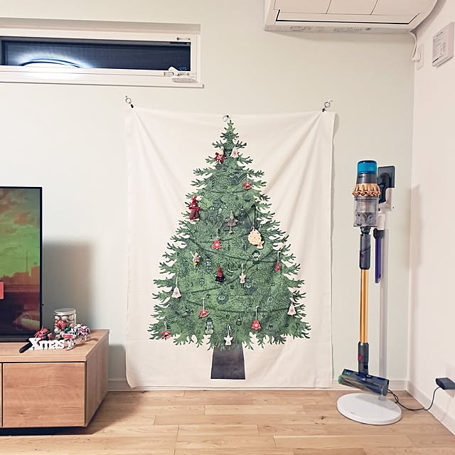 zawwaのnunocoto fabric-クリスマスツリータペストリー：さこももみの家具・インテリア写真