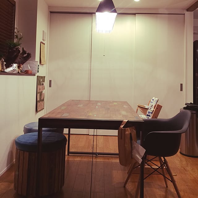 部屋全体/ストッケ トリップトラップ/イームズチェア/ハモサ照明/ジャーナルスタンダードファニチャー...などのインテリア実例 - 2016-01-04 21:47:48