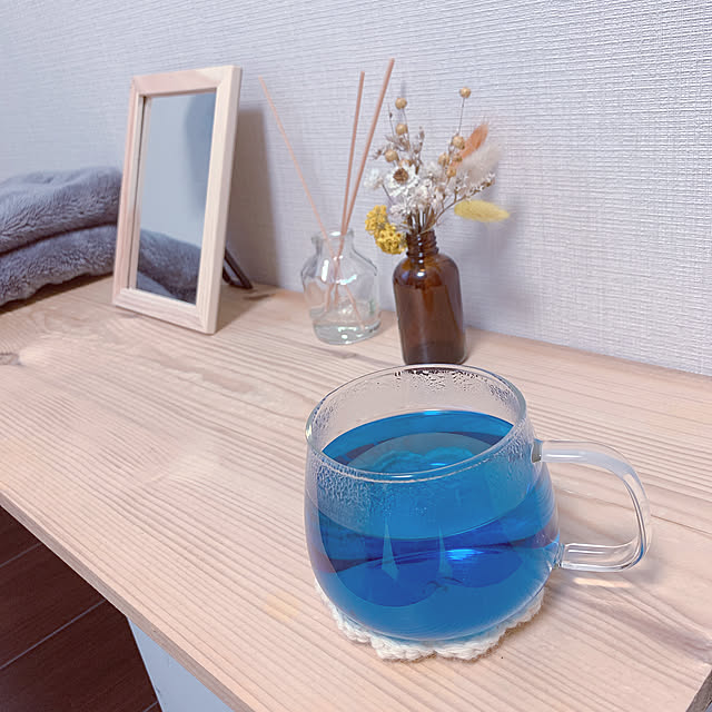 ドライフラワー/一人暮らし/カフェ風/ナチュラル/雑貨...などのインテリア実例 - 2021-06-19 21:36:39