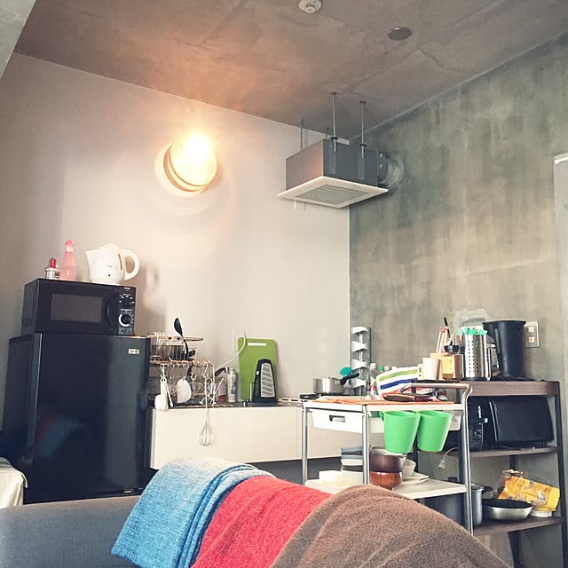 キッチン/IKEA/一人暮らし/照明のインテリア実例 - 2015-05-04 12:48:43