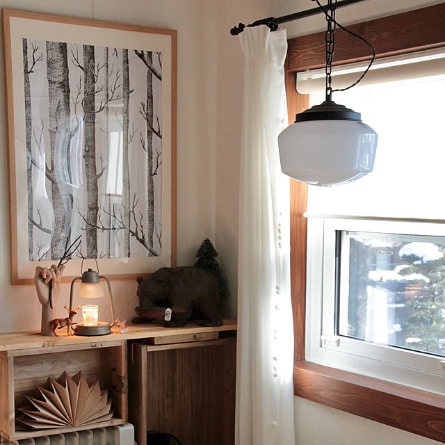 yymsのARTWORKSTUDIO-East college-ceiling lamp(S) イーストカレッジシーリングランプ （S）(電球なし) AW-0452Z 天井照明 シーリングライト ガラスシェード アメリカン レトロの家具・インテリア写真