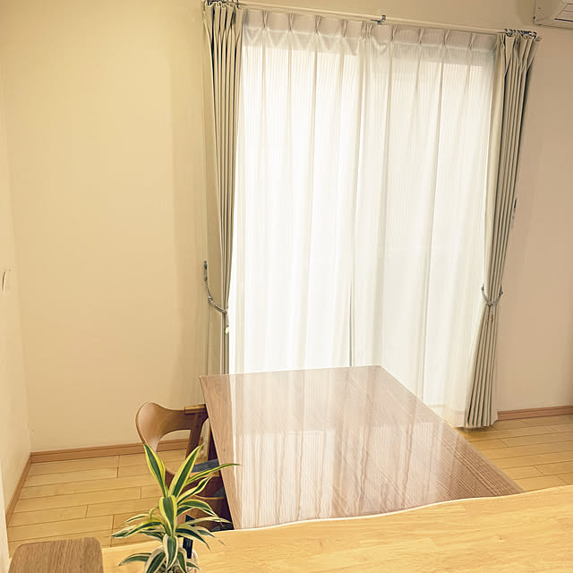 部屋全体/モノトーンベース/ナチュラルベース/植物のある暮らし/差し色はグリーンのみ...などのインテリア実例 - 2024-10-23 10:14:17