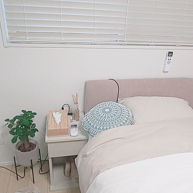 ベッド周り/IKEA/ニトリ/観葉植物のインテリア実例 - 2019-02-15 17:44:19