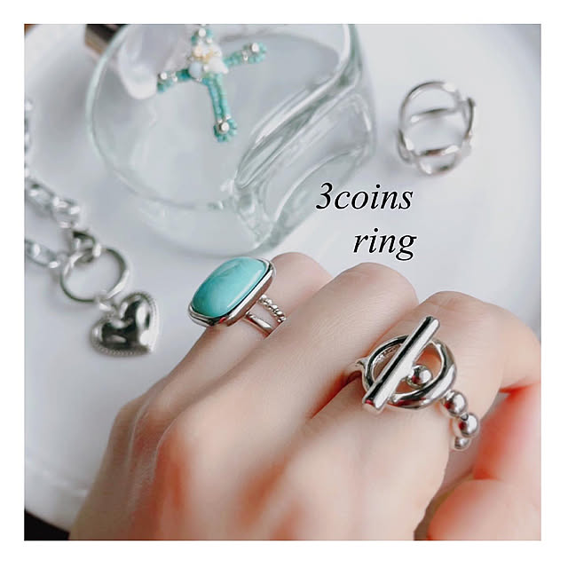3COINS/カフェ風インテリア/アクセサリー収納/部屋全体のインテリア実例 - 2021-06-15 22:43:57
