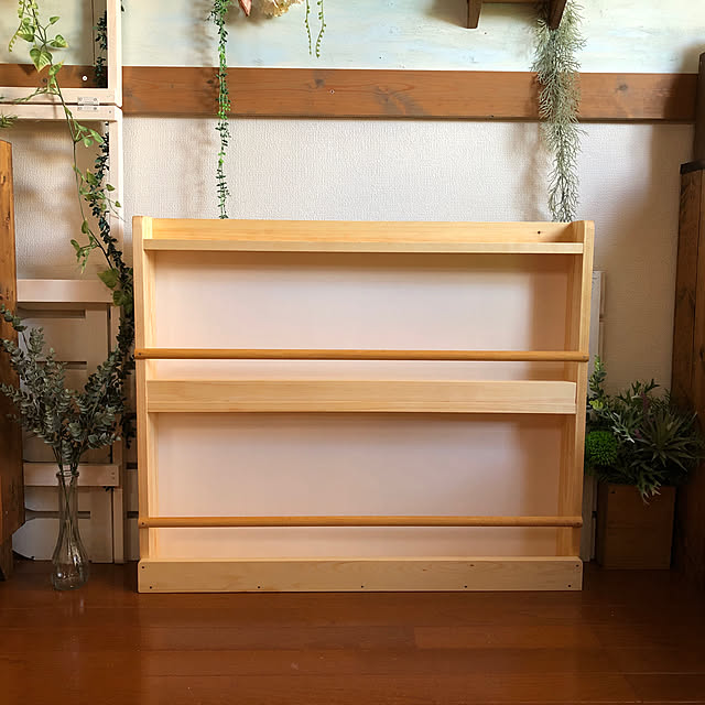 絵本棚/絵本/ブックシェルフ/ミンネで販売しています/minne...などのインテリア実例 - 2021-11-13 02:20:16