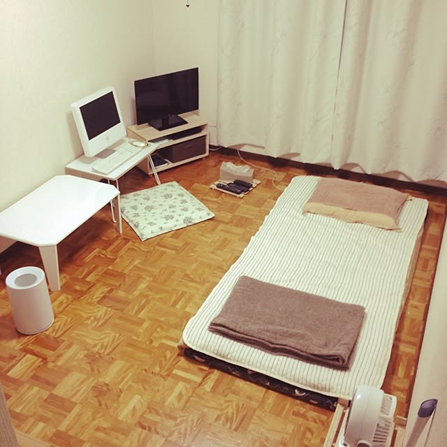 部屋全体/一人暮らし/ワンルームのインテリア実例 - 2014-07-16 22:41:04