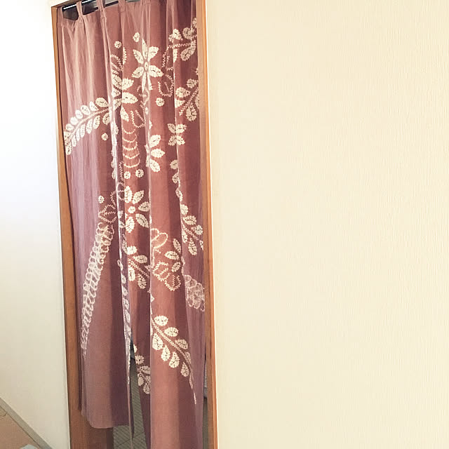 壁/天井/のれん/賃貸でも頑張る‼/必要最低限で暮らしたい/子どものいる暮らし...などのインテリア実例 - 2019-01-19 14:57:56