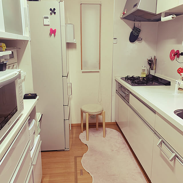 インテリア/電子レンジ/キッチンマット/interior/パモウナ...などのインテリア実例 - 2020-09-26 14:09:38