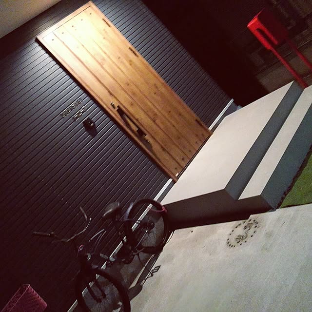 玄関/入り口/赤いポスト/新居/注文住宅/引っ越しました！...などのインテリア実例 - 2017-04-08 23:47:43