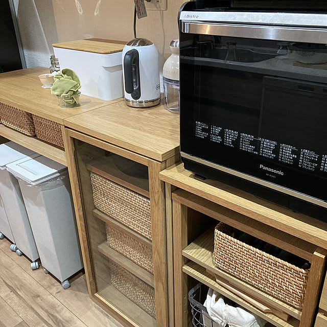 無印良品 木製シェルフ・オーク材 幅88×奥行44×高さ83cm 無印良品 木製シェルフ・オーク材 幅88×奥行44×高さ83cm