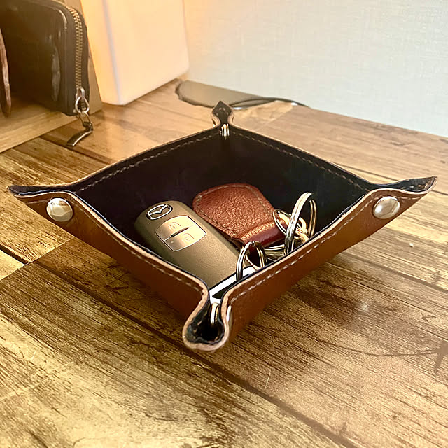 玄関/入り口/鍵の置き場所/鍵おきば/鍵置き場/小物入れDIY...などのインテリア実例 - 2025-05-06 14:50:05