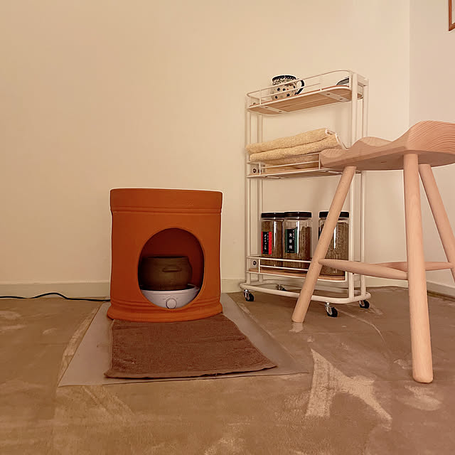 ナチュラル/北欧/黄土座器/部屋全体のインテリア実例 - 2022-12-23 23:48:20