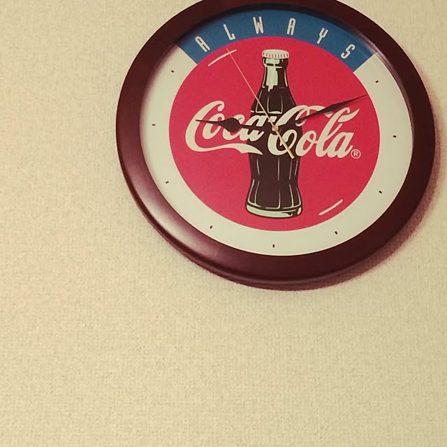 コカ・コーラの時計…♪のおすすめ商品とおしゃれな実例 コカ・コーラの時計…♪のおすすめ商品とおしゃれな実例