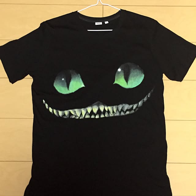 棚/ハンドメイド/ユニクロ/布用絵の具/日替わり投稿企画!火曜日...などのインテリア実例 - 2017-07-18 16:09:33