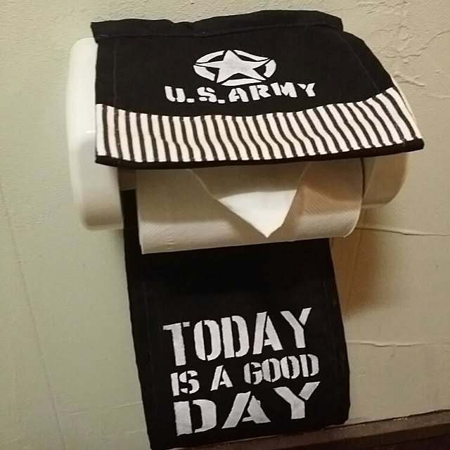 バス/トイレ/ハンドメイド/男前インテリア/トイレットペーパーホルダー/minneにて販売中♡...などのインテリア実例 - 2016-01-25 12:15:21