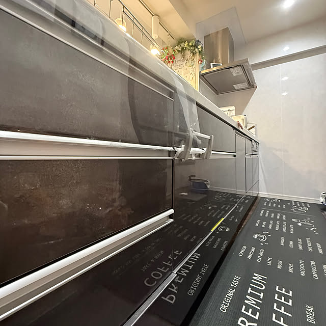 キッチン/一人時間のありすぎる暮らし/一人時間のある暮らし/キッチンマット/ニトリのキッチンマット...などのインテリア実例 - 2026-03-05 10:21:04