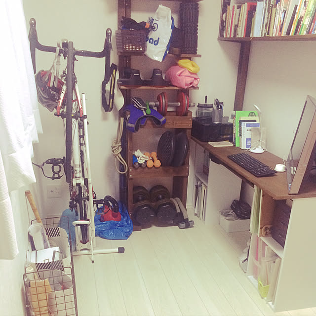 机/山善セラミックヒーターモニター応募のインテリア実例 - 2017-09-14 23:49:09