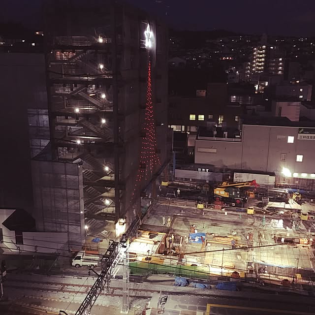 部屋全体/イルミネーション/インテリアじゃなくてごめんなさい/バルコニーからの景色のインテリア実例 - 2016-11-29 17:30:19
