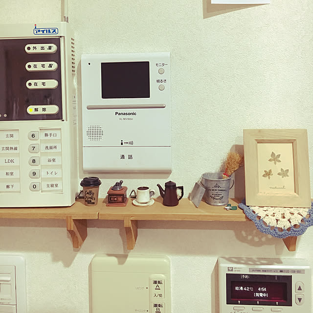 壁/天井/雑貨/100均/カフェ風のインテリア実例 - 2018-02-02 16:55:51