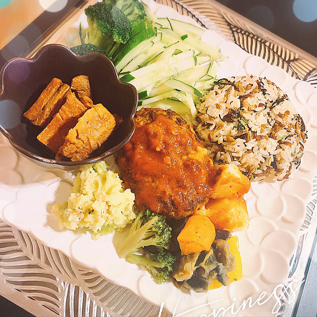 ごはんの時間/ご飯♡/フォローお気軽にしてください♡/リフォローします！/フォロー&いいね ありがとうございます♡...などのインテリア実例 - 2021-08-07 19:30:31