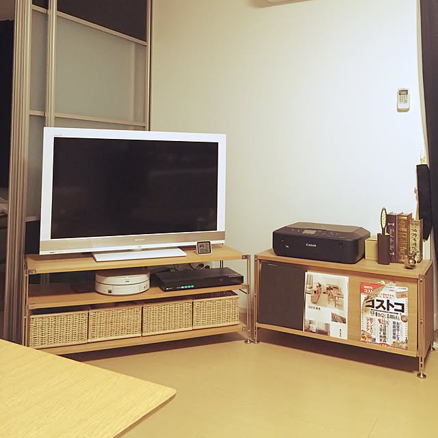 机/ユニットシェルフ 無印/ステンレスユニットシェルフ/無印良品/無印良品愛好会のインテリア実例 - 2016-05-01 20:46:50