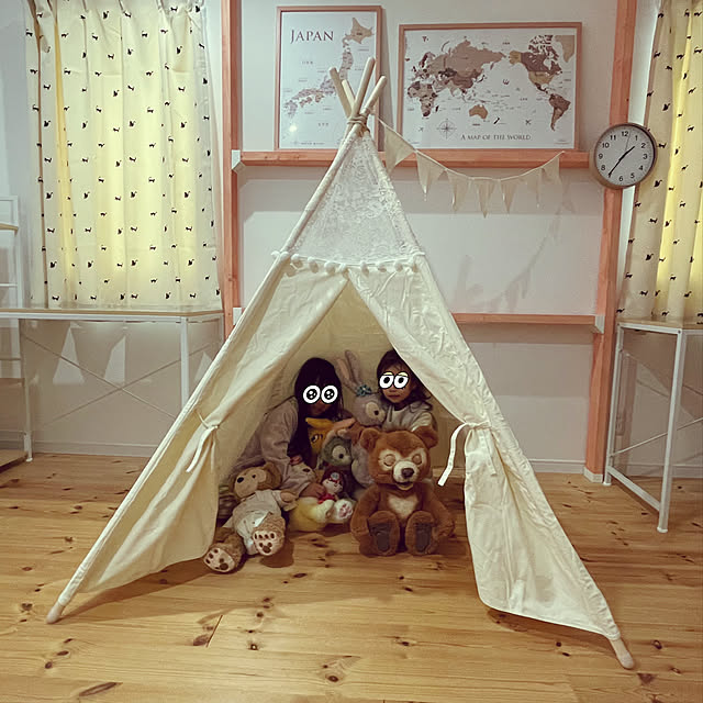 ウッドウォールDIY/ウッドウォール/子供部屋インテリア/子供部屋作り/子供部屋改造中...などのインテリア実例 - 2022-12-25 22:44:13