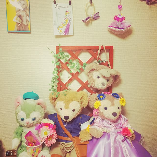 部屋全体/賃貸アパート/ダッフィーのインテリア実例 - 2015-03-18 00:21:48