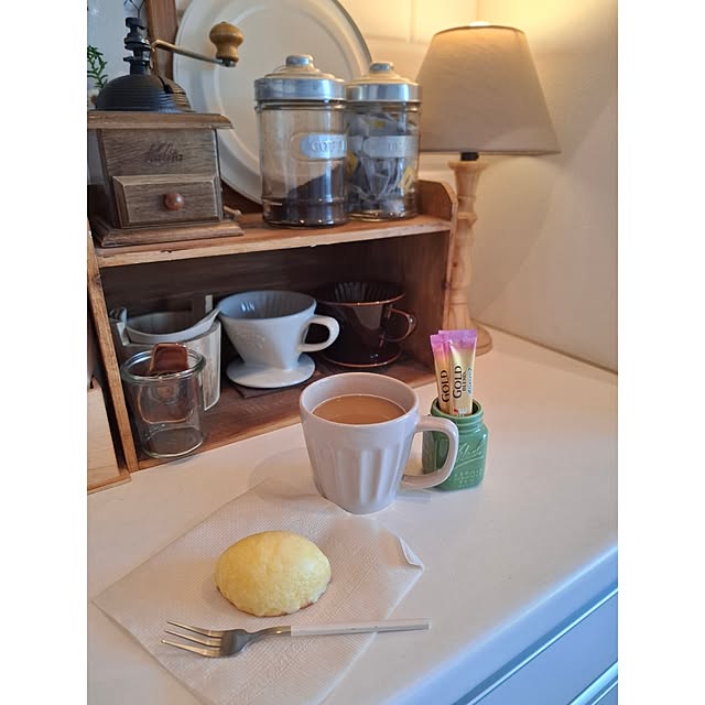キッチン/コーヒータイム/リラックスタイム/コーヒーのある暮らし/ネスカフェ ゴールドブレンド...などのインテリア実例 - 2025-06-06 09:26:46