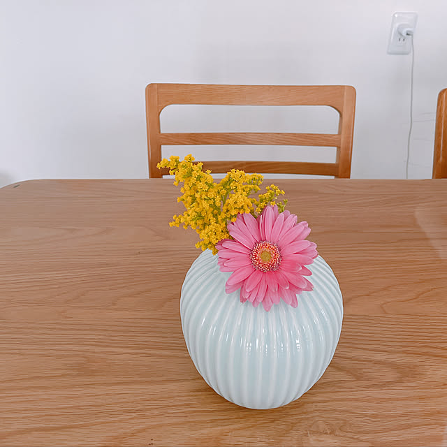 癒し/花のある暮らし/花瓶/フラワーベース/ガーベラ...などのインテリア実例 - 2022-01-24 15:08:32