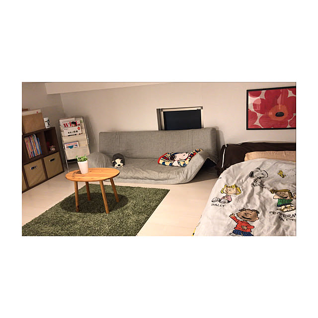 一人暮らし/雑貨/ダイソー/100均/照明...などのインテリア実例 - 2020-05-09 20:05:05
